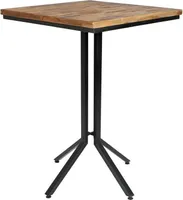 Maze Bartisch quadratisch Braun