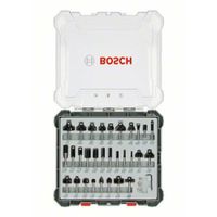 Bosch 30 tlg Mixed Fräser Set 6mm Schaft