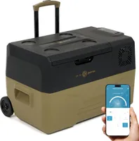 Kompresorová cestovní chladnička PEME Expedition 30 - 27,8 l, -20 °C až +20 °C, ovládání pomocí chytrého telefonu, 2 zdroje napájení, režim ECO, transportní kolečka, USB