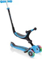 Globber Go Up Faltbarer Schritt Blau mit Lichtern
