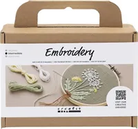 Creativ Company CC Mini Creative Box Stickerei Blumenrahmen