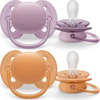 Philips Avent Ultra Soft X2 Mädchen Schnuller Golden 6-18 Months Golden 6-18 Months