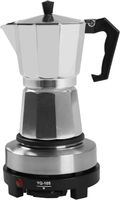 Espressokocher   Kaffeemaschine  Elektrische Heizplatte und Kaffee Urne (300ml)