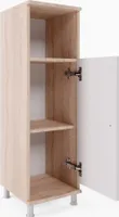 Vicco Midischrank Fynn, 30 x 95 cm, Sonoma/Weiß