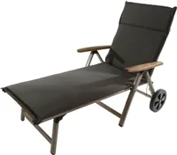 Auflage Rollliege Esdo 50234-703 anthrazit 190x62x4 cm Sun Garden