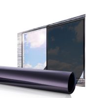 600x50cm  Scheiben Folie Fensterfolie Sichtschutzfolie  ULTRA super Schwarz 