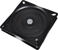 vidaXL Płyty obrotowe do siedzeń łodzi 2 szt. standard 160×160×2,5 mm