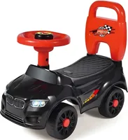 Kadii Rutschauto Lauflernhilfe Kinderfahrzeug mit Hupe Kippschutz ab 10 Monaten Schwarz