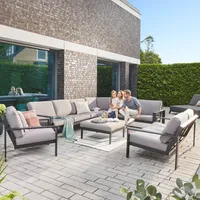 HOME DELUXE - Sitzgruppe RIO XXL Lounge Gartenmöbel Sofas Chillounge Relax