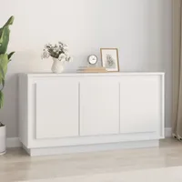 Kredens biały 102x35x55 cm materiał drewnopochodny