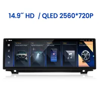 8+256G 14,9” Android 13 Car Radio Carplay Dla BMW serii 5 F10 F11 F18 2013-2017 NBT CIC Systems GPS Navi WIFI 4G BT SWC USB Octa Core