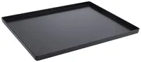 Contacto Auslageplatte, schwarz, aus Polycarbonat, 40 x 20 x 1,5 cm