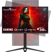 Smart Tech® 270G01FVF Flat Gaming Monitor, 3ms Typ(MPRT 1ms), 27 Zoll, FHD 1920 x 1080 Pixel, 300 cd/m², 240 Hz