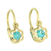 Goldstore Zlaté náušnice Váha: 0.92 g