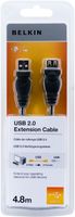 BELKIN USB 2.0 Kabel Verlängerung, 4,8m
