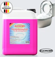 Sanitärflüssigkeit für Spültank I 2.5 Liter I Sanitärkonzentrat Campingtoilette I Frischwasser-Zusatz I Spülwasserzusatz I Sanitärzusatz