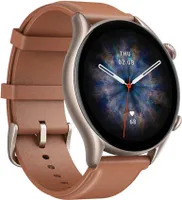 Amazfit GTR 3 Pro - Smartwatch - brown leather