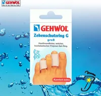 GEHWOL Polymer-Gel Zehenschutzring G groß, 2 St