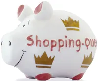KCG 100855 Skarbonka "Shopping Queen" - ceramiczna, mała