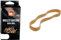 JPC Gummibänder, natur, 200 mm, (B) 10 mm, 100 g