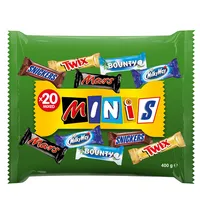Mars Mix Minis mieszanka 20 batoników czekoladowych w 5 smakach 400g