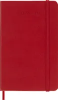 MOLESKINE Buchkalender 2024/2025 18 Monate L/A5 hellrot