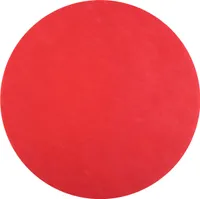Platzsets / Tischsets Vlies rund 34 cm (50 Stück) - rot