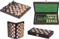 SQUARE -Magnetické šachy Classic - drevená šachová súprava - šachovnica - 27 x 27 cm