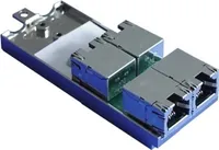 Podwójne moduły sprzęgające 4x RJ45
