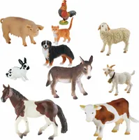 Farm Play Figures Set of 10