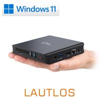 Mini-PC - CSL Narrow Box Ultra HD Compact v4 / 256GB / Win 11