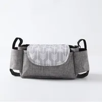 Buggy Organizer Flaschenhalter Kinderwagen Aufbewahrungstasche #4