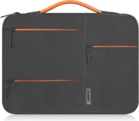 13 Zoll - 13,5 Zoll Laptop Tasche Notebooktasche Schwarz Laptoptasche Herren Damen Notebook Schutzhülle Schutztasche Sleeve Oxford-Stoff 34,2 cm x 24,6 cm x 3 cm