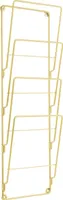 Present Time Magazinregal WIRE gold | 19x60 cm