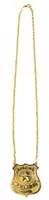 halskette PoliceUnisex 25-30 cm Gold