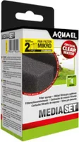 Aquael Micro Plus Aquariumfilterschwamm 2 Einheiten Silber Silber One Size