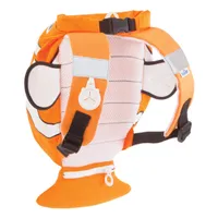 Trunki Paddlepak Wasserdichter Rucksack, Chuckles der Clown, orange