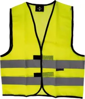 Korntex KXQ | Herren Mesh-Weste mit Reflektoren - Farbe: Signal Yellow - Größe: L