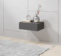 Nachtkommode Nachttisch Bettkommode Nachtschrank Bettschrank Nako "Thorben I" Graphit