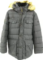 26574 Camel Active, ,  Herren Winterjacke, warm gefütterter Parka, anthrazit, 30