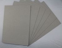 10 Stück Graukarton Format DIN A2-0,5mm starke Graupappe Bastelpappe 