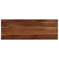 Tischplatte 140x50x2,5 cm Rechteckig Altholz Massiv 371193