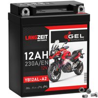 Langzeit Gel Motorradbatterie YB12AL-A2 12Ah 12V