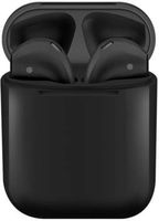 Bluetooth i12 TWS Kopfhörer Headset IPX 6 mit Touch Control, kabelloses Laden schwarz - iOS, Android