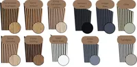 MEBANO. Muster Akustikpaneele Lamellenwand Wandpaneele Filz Holz 26,5 x 15 cm 11 Farben Sample