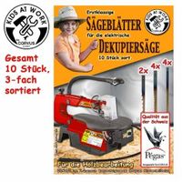 Corvus A600652 - Sägeblätter für die Dekupiersäge 4047542606525