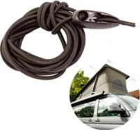 040Parts Guma napinająca do wysuwanego namiotu dachowego z szybkozłączką kompatybilna z VW T6 VW T6.1 VW T5 VW T4 Akcesoria Multivan Beach California Camping