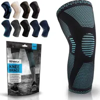 POWERLIX Kniebandage für Damen/Männer, Kompression Kniestütze für Meniskusriss, Arthritis, Linddert