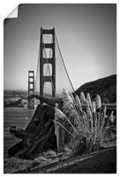 ARTland Poster San Francisco Golden Gate Bridge I Größe: 20x30 cm