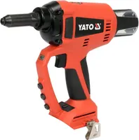 Nitovačka Yato 18 V bez batérie a nabíjačky 2,4, 3,0-3,2, 4,0, 4,8-5,0 mm